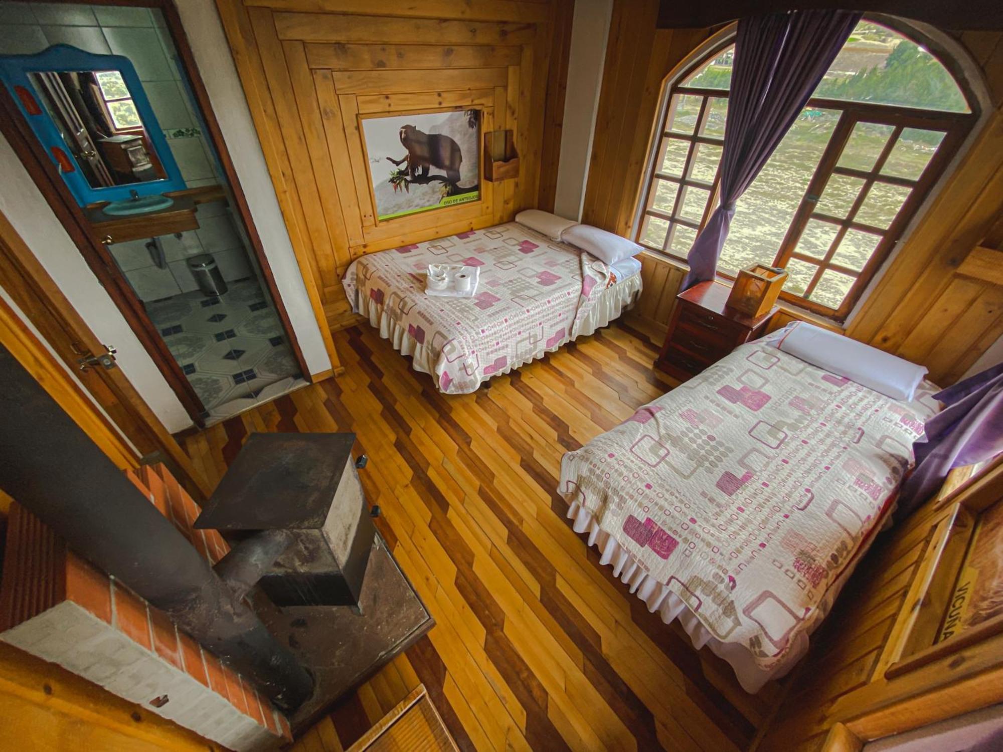 Hosteria Chukirawa Килотоа Экстерьер фото